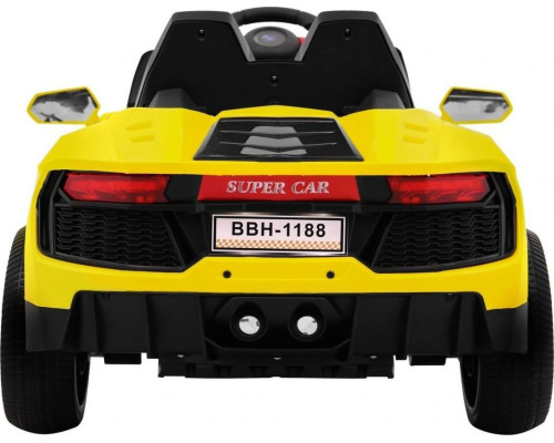 Дитяча акумуляторна машинка Жовта