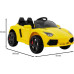 Дитяча акумуляторна машинка Жовта