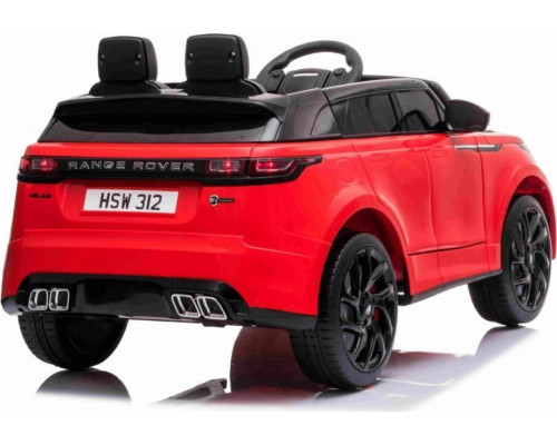 Дитяча акумуляторна машинка Range Rover Velar Червона