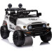 Дитяча акумуляторна машинка Toyota FJ Cruiser Біла