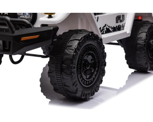 Дитяча акумуляторна машинка Toyota FJ Cruiser Біла