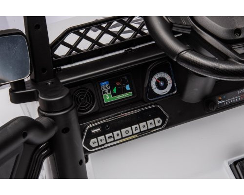 Дитяча акумуляторна машинка Toyota FJ Cruiser Біла