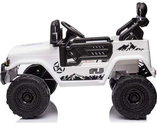 Дитяча акумуляторна машинка Toyota FJ Cruiser Біла