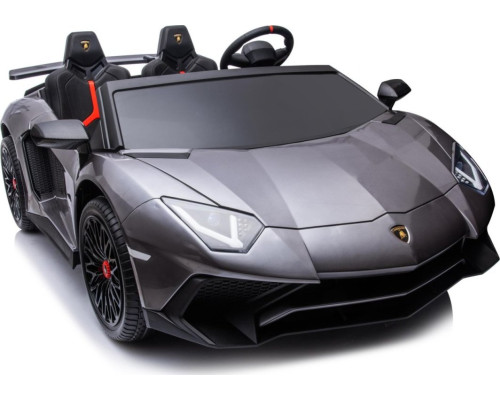 Дитяча акумуляторна машинка Lamborghini Aventador SV Сіра
