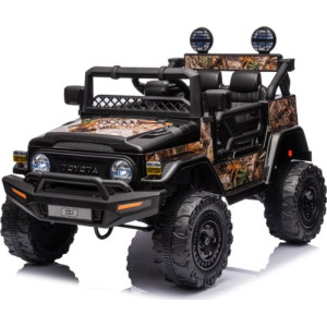 Дитяча акумуляторна машинка Toyota FJ Cruiser Чорна