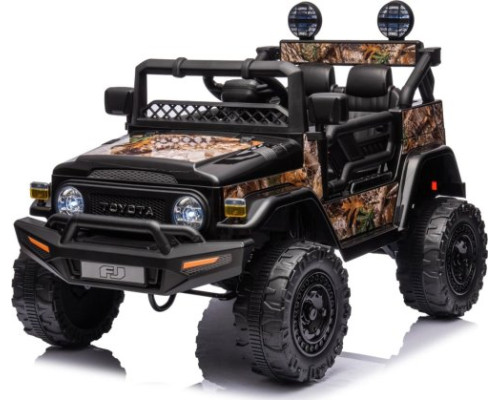 Дитяча акумуляторна машинка Toyota FJ Cruiser Чорна