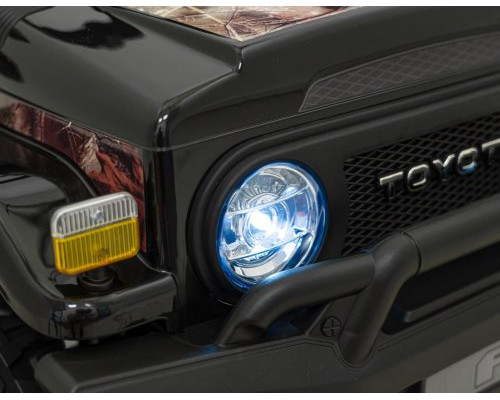 Дитяча акумуляторна машинка Toyota FJ Cruiser Чорна