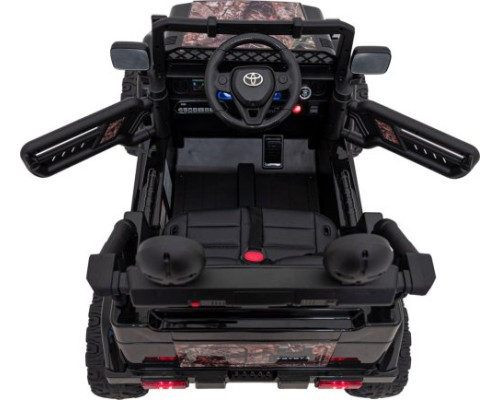 Дитяча акумуляторна машинка Toyota FJ Cruiser Чорна