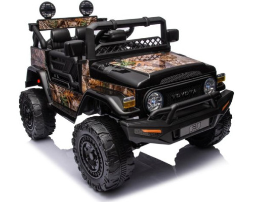 Дитяча акумуляторна машинка Toyota FJ Cruiser Чорна
