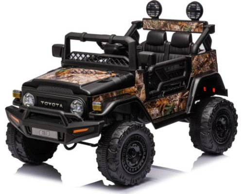 Дитяча акумуляторна машинка Toyota FJ Cruiser Чорна