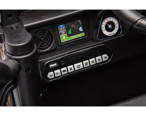 Дитяча акумуляторна машинка Toyota FJ Cruiser Чорна