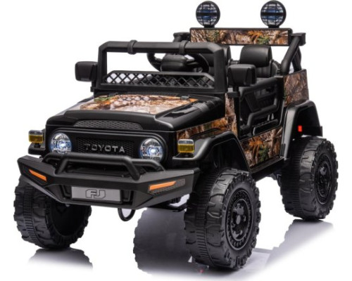 Дитяча акумуляторна машинка Toyota FJ Cruiser Чорна
