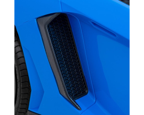 Дитяча акумуляторна машинка Lamborghini Aventador SV Синя