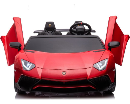 Дитяча акумуляторна машинка Lamborghini Aventador SV Червона