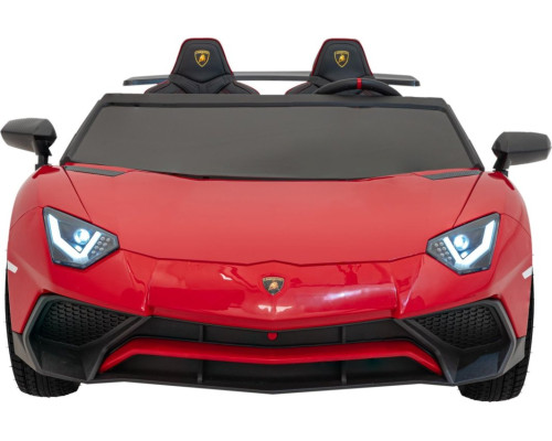 Дитяча акумуляторна машинка Lamborghini Aventador SV Червона