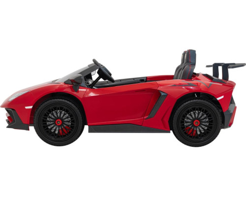 Дитяча акумуляторна машинка Lamborghini Aventador SV Червона