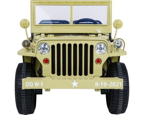 Дитяча акумуляторна військова машина Retro Strong