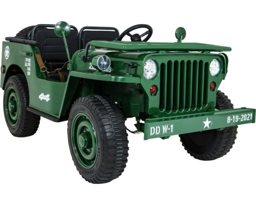 Дитяча акумуляторна військова машинка Retro Strong Military