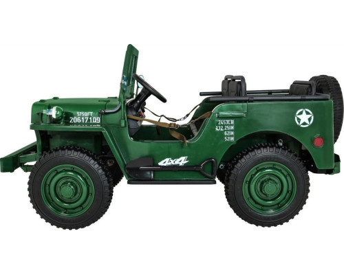 Дитяча акумуляторна військова машинка Retro Strong Military