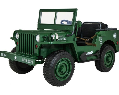 Дитяча акумуляторна військова машинка Retro Strong Military