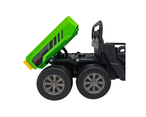 Дитяча акумуляторна вантажівка фермерська Speed 900 Зелена