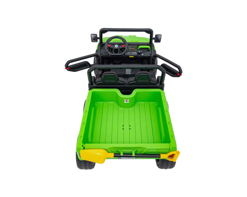 Дитяча акумуляторна вантажівка фермерська Speed 900 Зелена