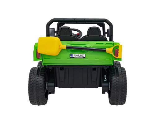 Дитяча акумуляторна вантажівка фермерська Speed 900 Зелена