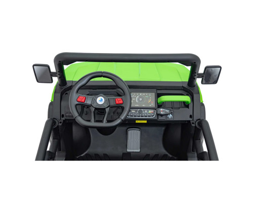 Дитяча акумуляторна вантажівка фермерська Speed 900 Зелена