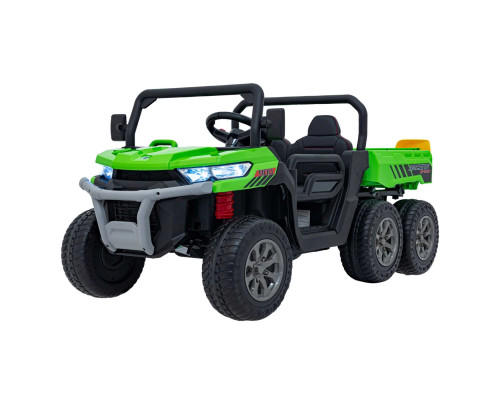 Дитяча акумуляторна вантажівка фермерська Speed 900 Зелена