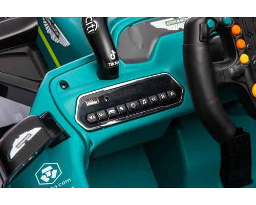 Дитяча акумуляторна машинка Формули-1 Aston Martin Cognizant Aramco