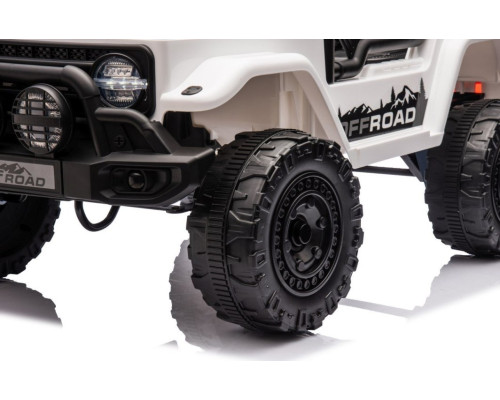 Дитячий акумуляторний позашляховик Off-Road CLIMBER Білий
