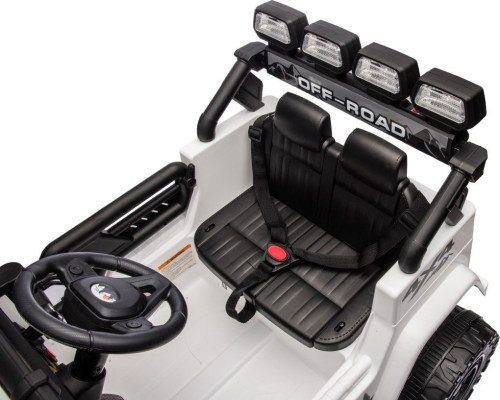 Дитячий акумуляторний позашляховик Off-Road CLIMBER Білий