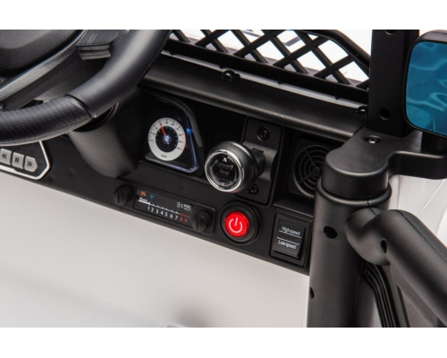 Дитячий акумуляторний позашляховик Off-Road CLIMBER Білий