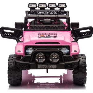 Дитячий акумуляторний позашляховик Off-Road CLIMBER Рожевий