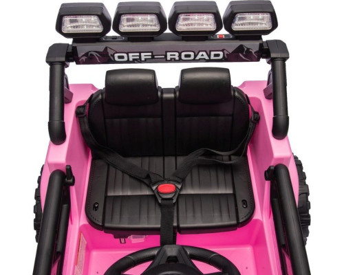 Дитячий акумуляторний позашляховик Off-Road CLIMBER Рожевий