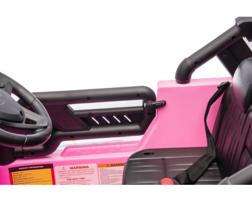 Дитячий акумуляторний позашляховик Off-Road CLIMBER Рожевий