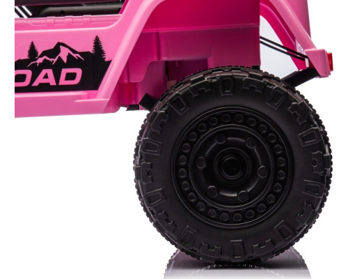 Дитячий акумуляторний позашляховик Off-Road CLIMBER Рожевий