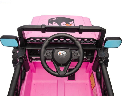 Дитячий акумуляторний позашляховик Off-Road CLIMBER Рожевий