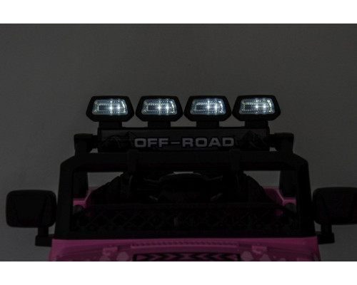 Дитячий акумуляторний позашляховик Off-Road CLIMBER Рожевий