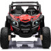Дитячий акумуляторний квадроцикл UTV X3 Off-Road червоний