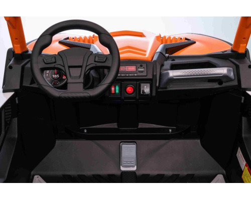 Дитячий акумуляторний квадроцикл UTV X3 Off-Road помаранчевий