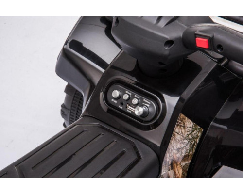 Дитячий акумуляторний квадроцикл Storm Чорний