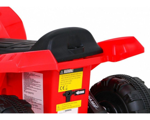 Дитячий акумуляторний квадроцикл Storm Червоний