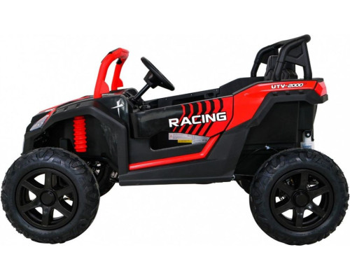 Дитяча акумуляторна машинка Баггі Strong Racing ATV для 2 дітей Червона