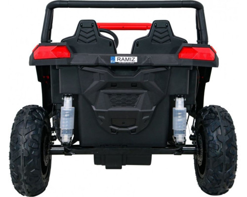 Дитяча акумуляторна машинка Баггі Strong Racing ATV для 2 дітей Червона