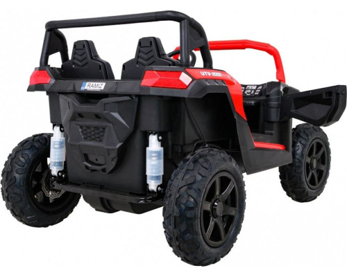 Дитяча акумуляторна машинка Баггі Strong Racing ATV для 2 дітей Червона