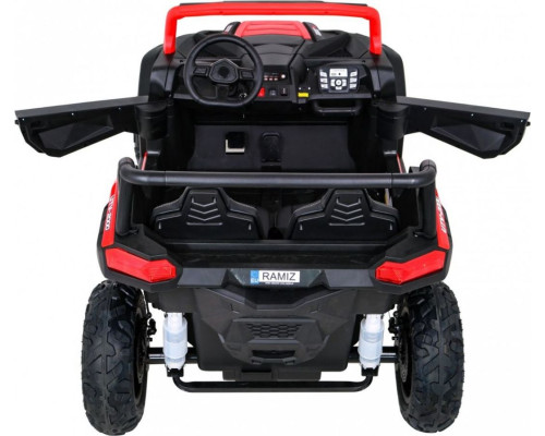 Дитяча акумуляторна машинка Баггі Strong Racing ATV для 2 дітей Червона