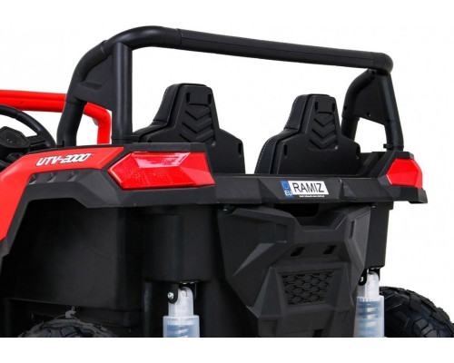 Дитяча акумуляторна машинка Баггі Strong Racing ATV для 2 дітей Червона