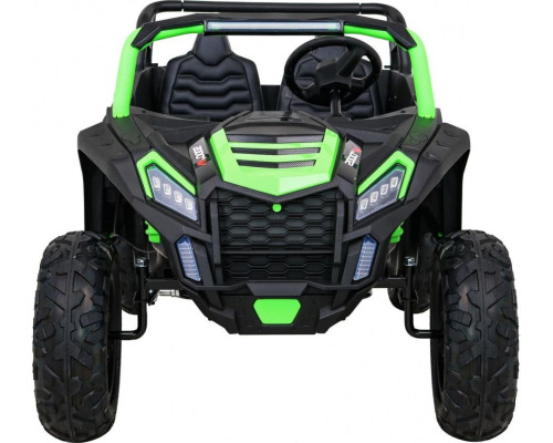Дитяча акумуляторна машинка Баггі Strong Racing ATV для 2 дітей Зелена