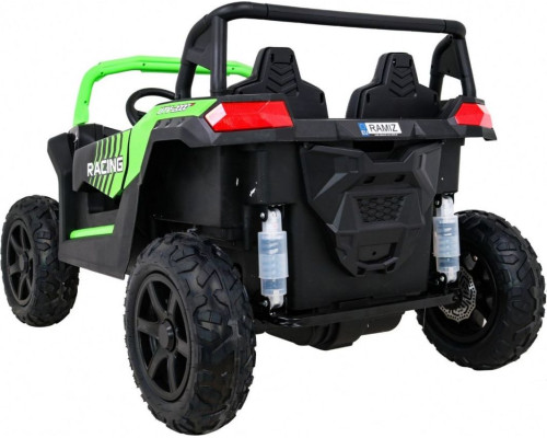 Дитяча акумуляторна машинка Баггі Strong Racing ATV для 2 дітей Зелена